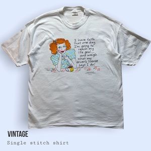 Vintage hallmark card greeting tee